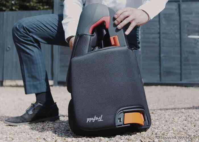 Taxie the compact, folding childrens car seat