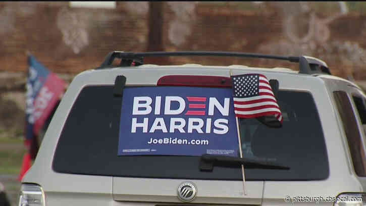 Joe Biden Supporters Flock To Carrie Blast Furnaces To Watch Former VP Accept Democratic Presidential Nomination