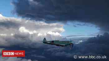 Spitfire performed flypasts of hospitals across the West