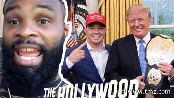 UFC's Tyron Woodley on Trump, 'I Don't Think He's Racist'
