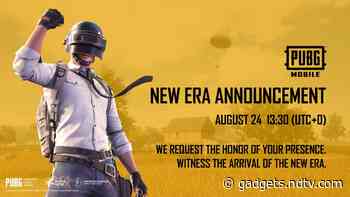 PUBG Mobile New Era Announcement Teased for August 24, May Bring Erangel 2.0