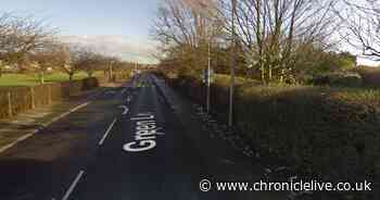 Road closed following serious crash in Ashington involving motorcycle and car