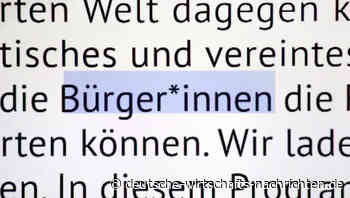 Gesellschaft für deutsche Sprache: Das „Gendersternchen“ verhunzt Grammatik und Rechtschreibung