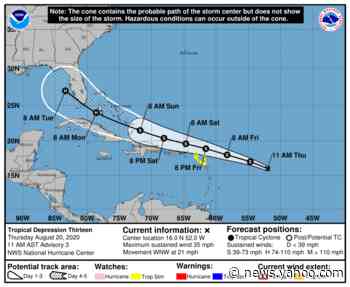 Double trouble: Pair of tropical systems could near US as powerful storms early next week