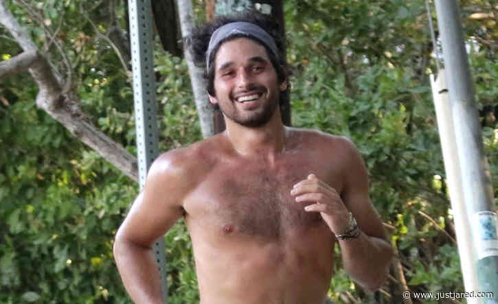 DWTS' Alan Bersten Bares His Ripped Abs During a Shirtless Run!