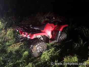 Stolen quad bike returned thanks to quick actions of public and police