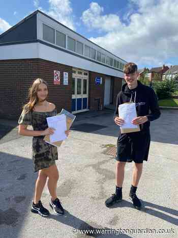 GCSE results day at Penketh High School