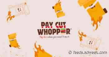 This Burger King Discount Scales to Match a Customer’s Reduced Income