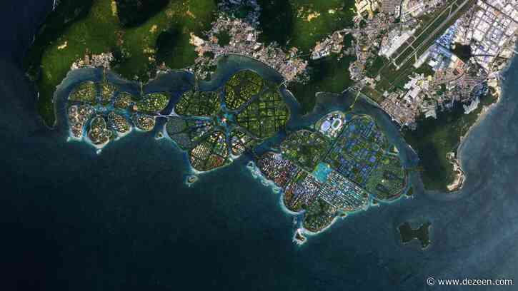 BIG reveals masterplan for "urban lilypads" off coast of Penang Island