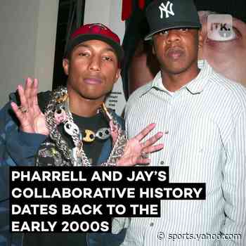 Pharrell and Jay-Z release their latest collaboration, “Entrepreneur” - Yahoo Sports