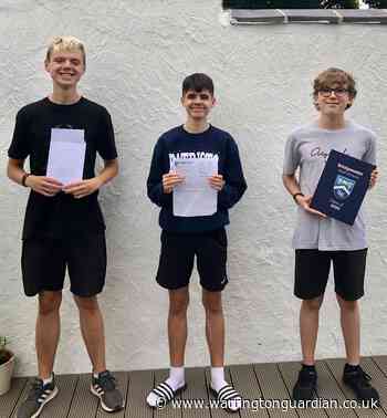 GCSE results day at Bridgewater High School