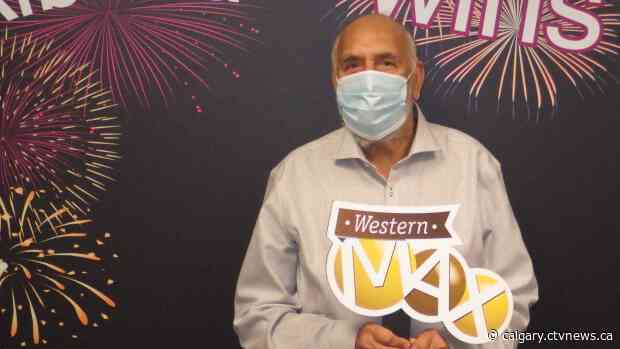 Calgary lotto winner awaits opportunity to travel after claiming million dollar prize