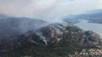 Shift in wind could increase wildfire danger near Penticton