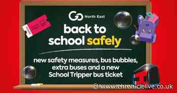 Bus safety measures for school pupils include safety bubble and special services