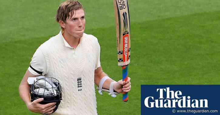 Zak Crawley's mammoth century puts England in early control of third Test