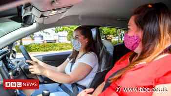 Driving test website crashes as bookings resume in England and Wales