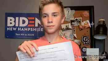 Teen DNC star Brayden Harrington inspires others who stutter     - CNET