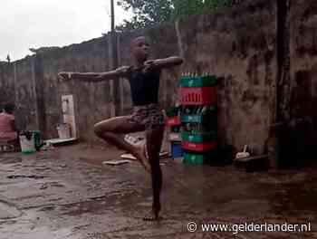 Video van balletsessie in de regen levert Nigeriaanse Anthony (11) dansbeurs in VS op