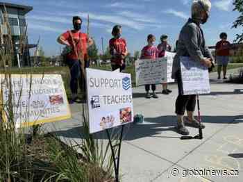 Alberta-wide protests against fall school re-entry plan