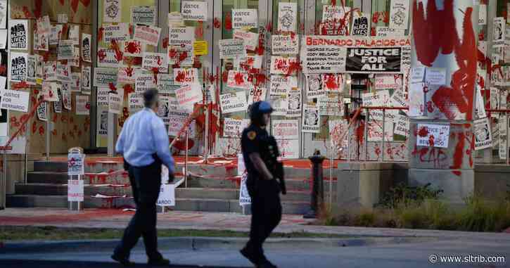 Amended charges mean Utah protesters no longer face life in prison for alleged paint crimes