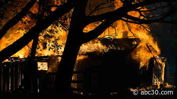 Merced County issues evacuation warning about massive NorCal wildfire