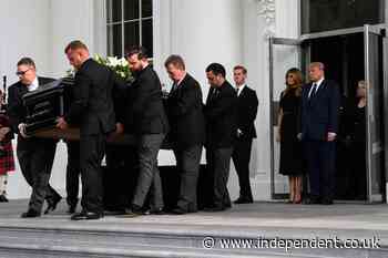 Trump family holds funeral service for brother Robert at White House