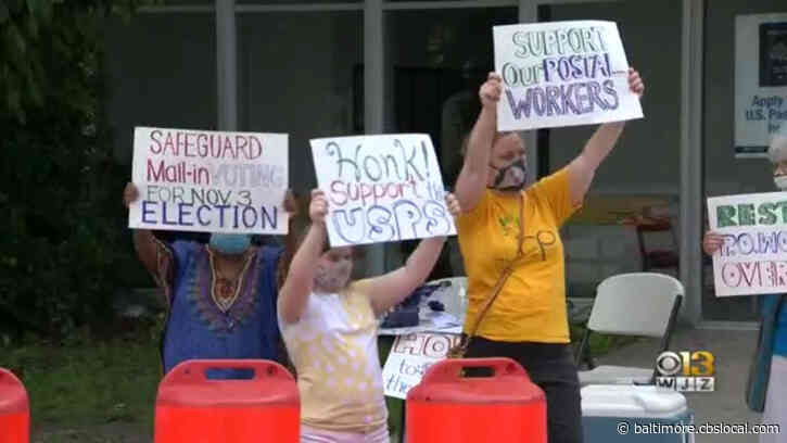 ‘Save The Post Office’ Rally Held In Baltimore Friday; More Planned Over Weekend