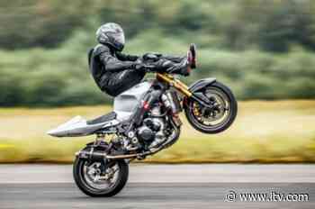 County Durham motorcyclist performs the fastest ever handlebar wheelie | ITV News - itv.com