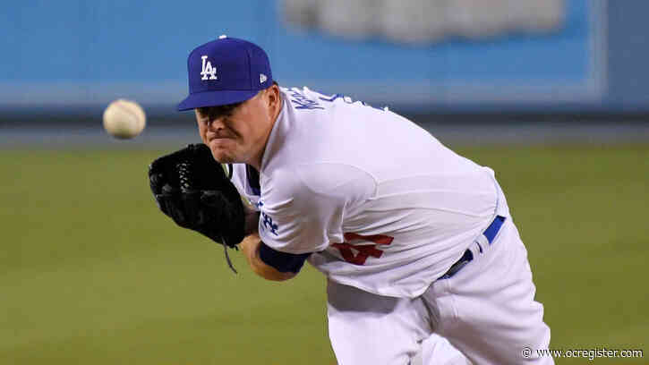 Dodgers reliever Jake McGee bringing the heat, and nothing else