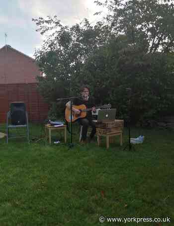 York musician Alistair Griffin gets his garden gigs underway