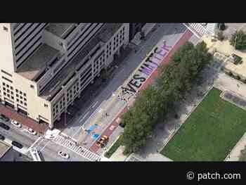 Black Lives Matter Mural Painted Near City Hall In Baltimore - Patch.com