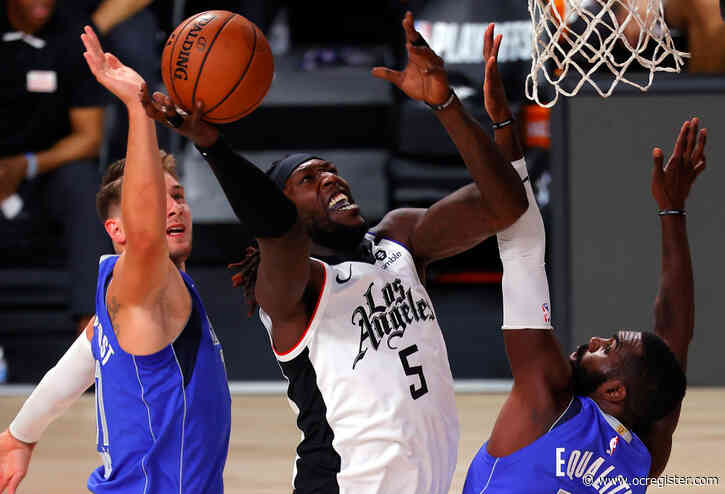 Clippers hold off hobbled Mavericks as Luka Doncic injures ankle