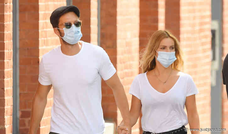Sebastian Stan Holds Hands with Girlfriend Alejandra Onieva in New York City