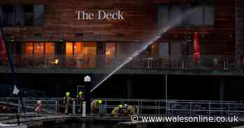 What we know so far about last night's fire at the The Deck at Penarth Marina