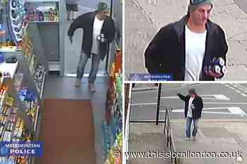 Plumstead: CCTV released of 'terrifying' armed robbery