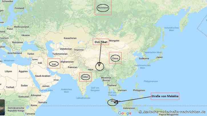In der Mitte umzingelt: Wie Chinas Geografie seinen Aufstieg zur Weltmacht erschwert