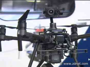 Police launch drones to make sure you're wearing a mask