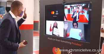 Girl battling cancer virtually meets famous footballers