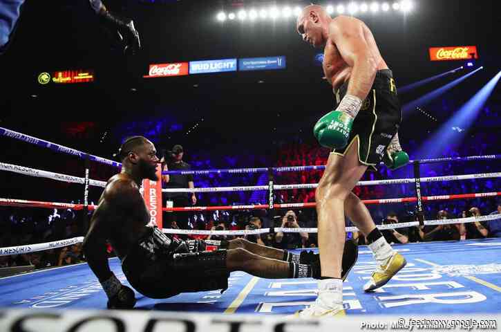 Tyson Fury tells Deontay Wilder: “I’m not going to wait forever”