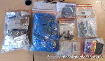 Five arrests and cash, drugs and weapons seized in Harrogate