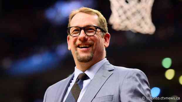Toronto Raptors' Nick Nurse named NBA Coach of the Year
