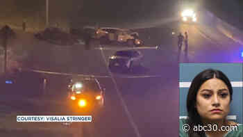 CHP officer hit by DUI driver while checking on car on Highway 99