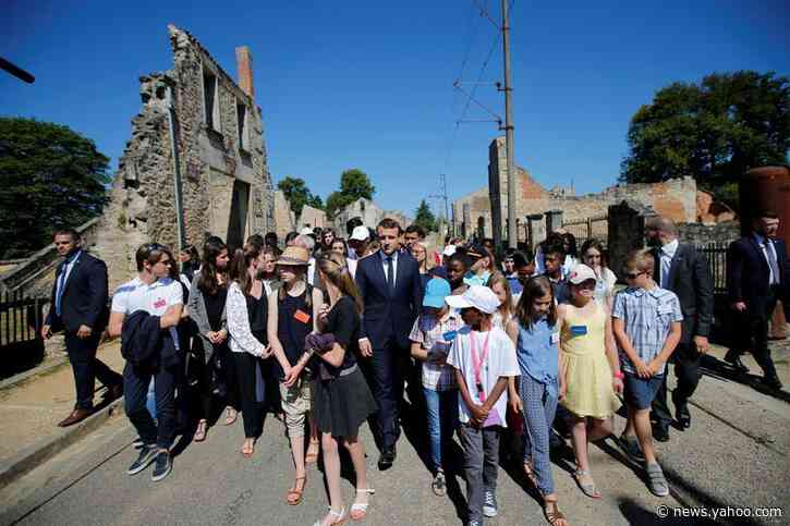 French government condemns vandalism at site of Nazi massacre