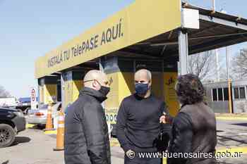 TelePASE: Rodríguez Larreta visitó el Peaje Parque Avellaneda - buenosaires.gob.ar