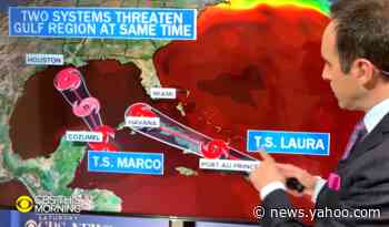 2 tropical storms threatening the Gulf Coast could make history