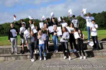 12 of our favourite pictures from GCSE results day in Warrington - Warrington Guardian