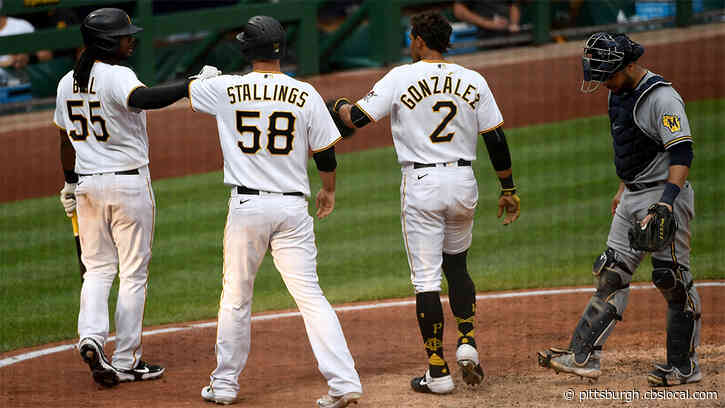 Offense Breaks Out As Pirates Rip Brewers 12-5