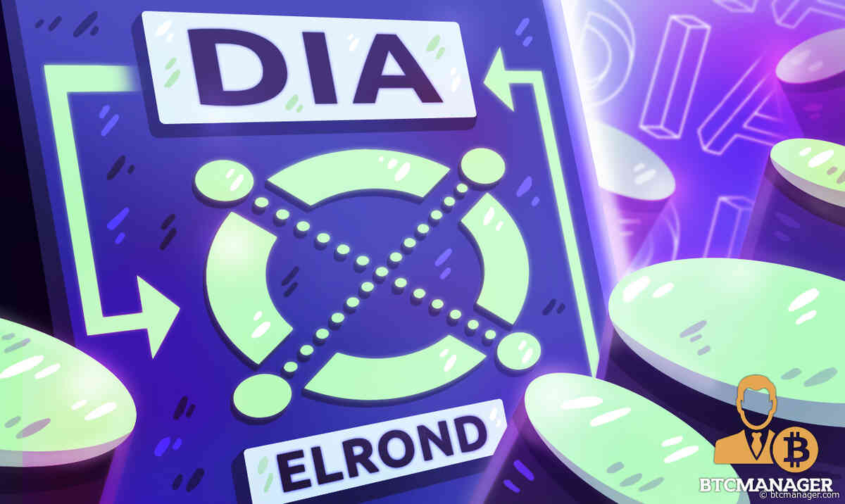 Elrond (ERD) to Integrate DIA Oracles to Access Secure Off-Chain and Cross-Chain Data - BTCMANAGER