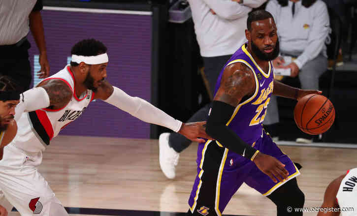 LeBron James scores 38 as Lakers knock out Blazers in Game 3, take 2-1 series lead