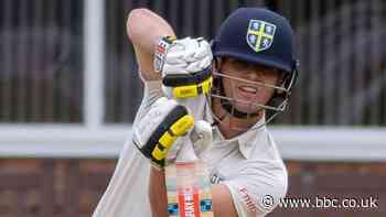 Bob Willis Trophy: Alex Lees top-scores for Durham against Derbyshire